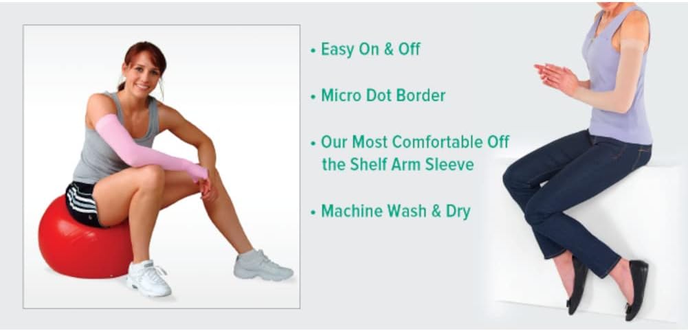 Juzo Soft 2001 20-30mmhg Max Armsleeve with Silicone Top Band for Women,Black,2 (II) MAX