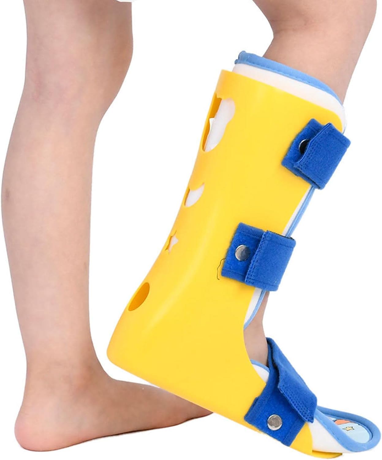 Kids Ankle Foot Orthosis Children's Drop Foot Brace Night Splint for Foot Stabilizer, Injured Foot(Right,Medium)