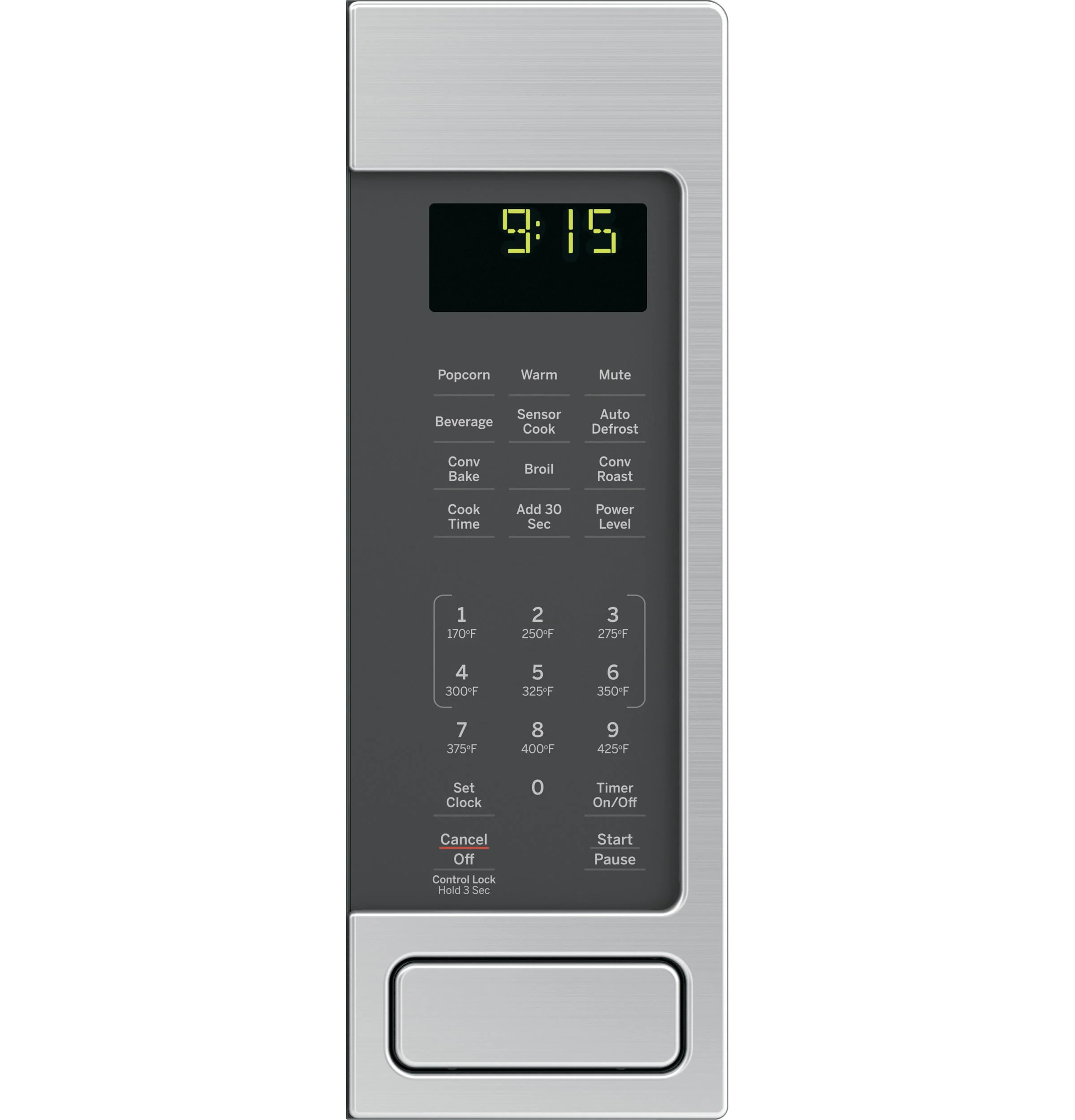 GE Profile Series 1.5 Cu. Ft. Countertop  Microwave Oven (Stainless Steel)