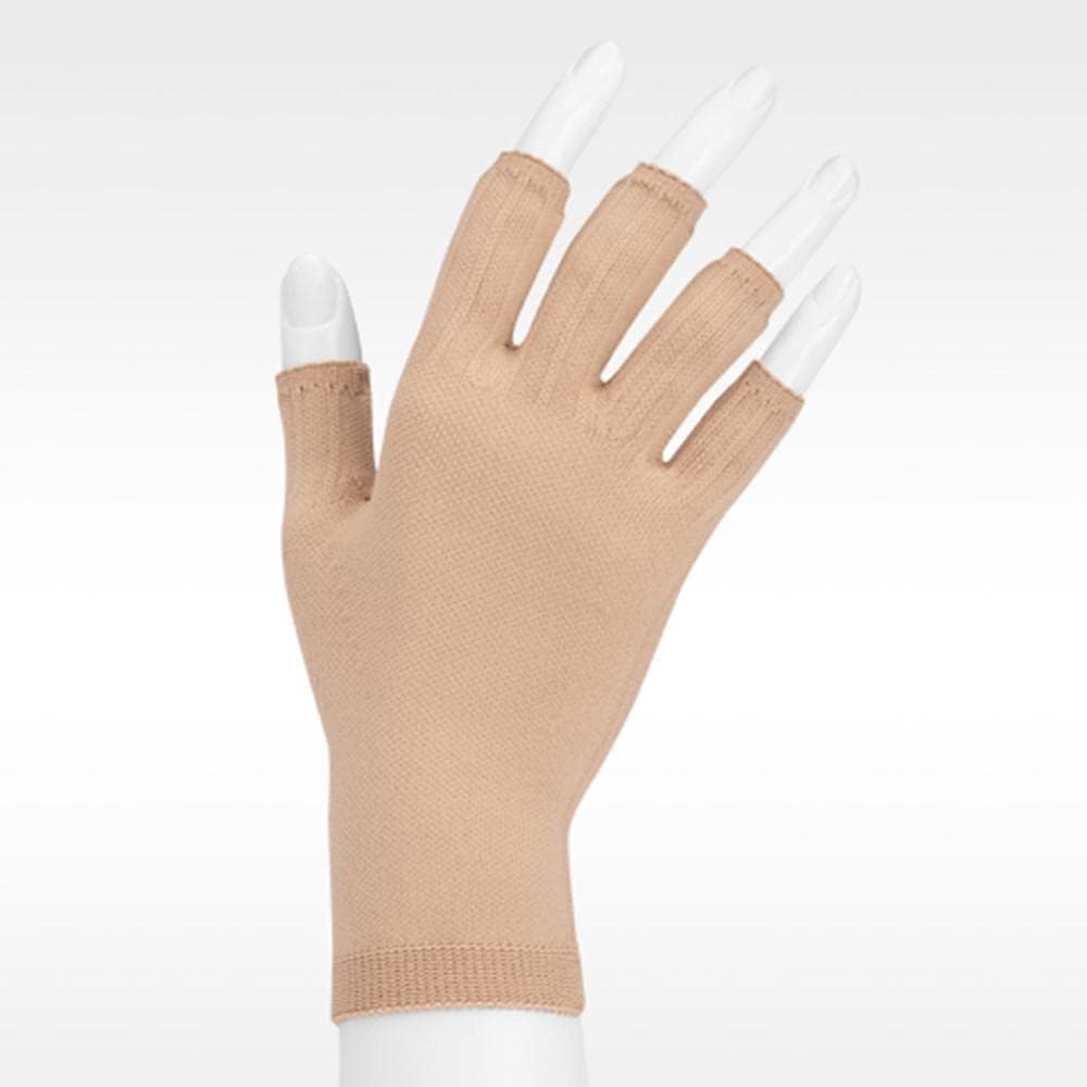 Juzo 20-30 mmHg Soft Seamless Glove, Right White, L