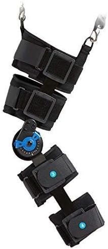 Knee Braces for Knee Pain Arthritis Leg Stabilizer Knee Orthosis Splint Adjustable Hinged ROM Knee Brace, Post OP Patella Injury Medical Immobilizer Brace Orthopedic Guard Protector