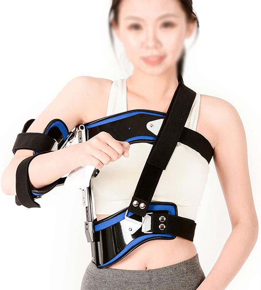 Shoulder Abduction Sling for Broken Fractured Bones Sublexion Surgery Dislocated Injury Support Broken Arm for Shoulder Injury Post-op Shoulder Arm Brace Lightweight Breathable