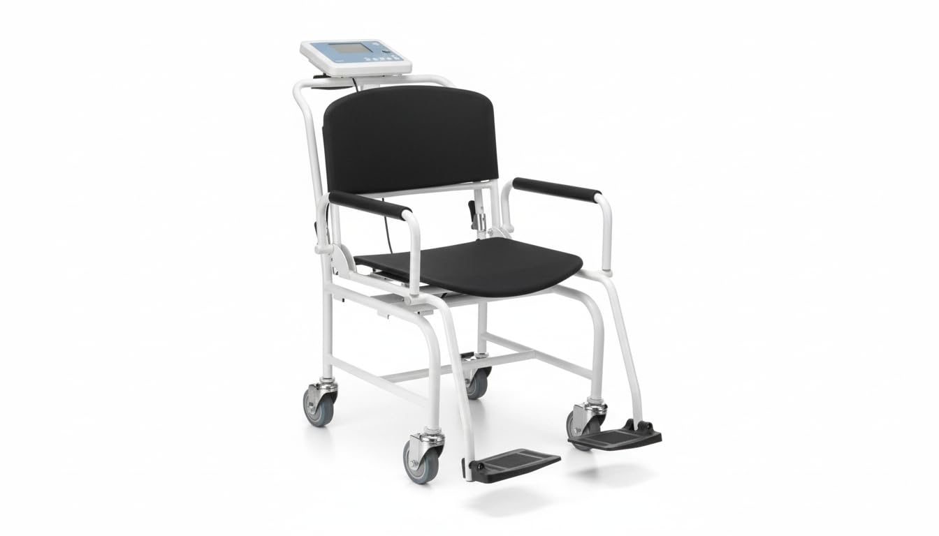 Digital Chair Scale for Body Weight, 550 lbs Weight Capacity