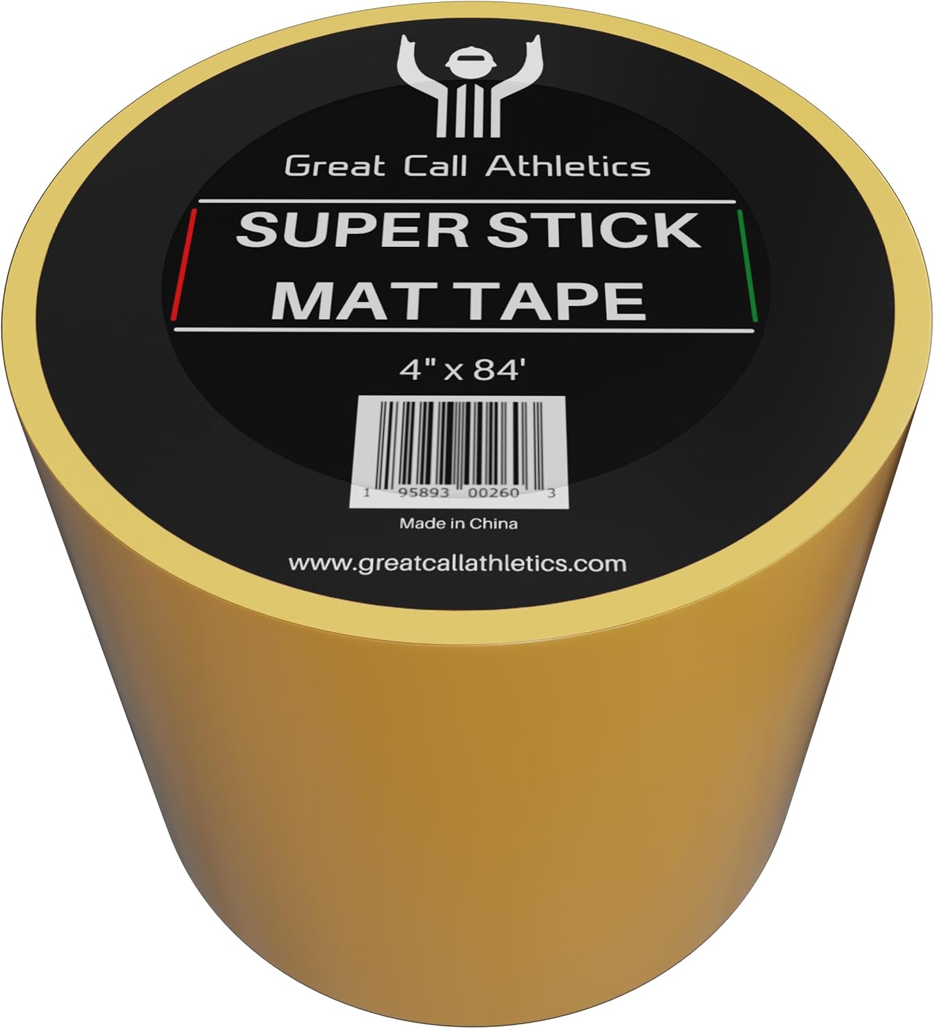 Great Call Athletics | 1 Case of 18 Rolls | Professional Super Stick Wrestling Mat Tape | 4