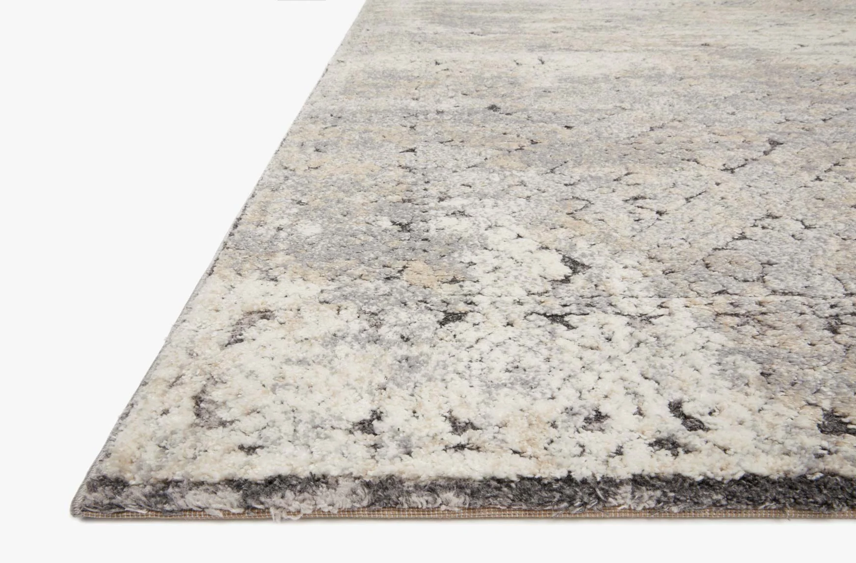 Loloi Theory Collection - Transitional Power Loomed Rug in Grey & Sand (THY-05)