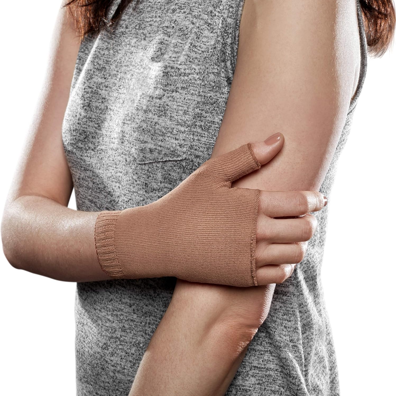 Ease Opaque Lymphedema Gauntlet - 20-30mmHg