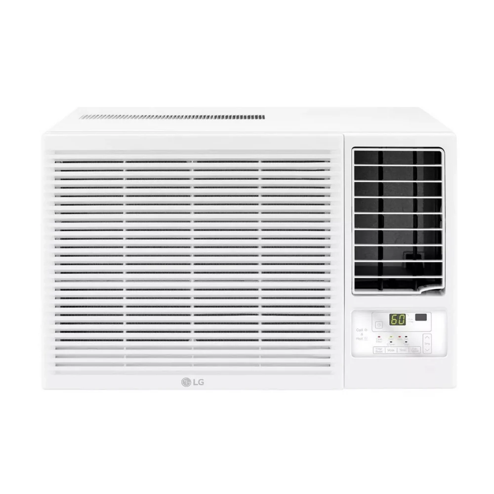 LG LW1223HR 12200 BTU White Window Air Conditioner with 570 Sq Ft Coverage