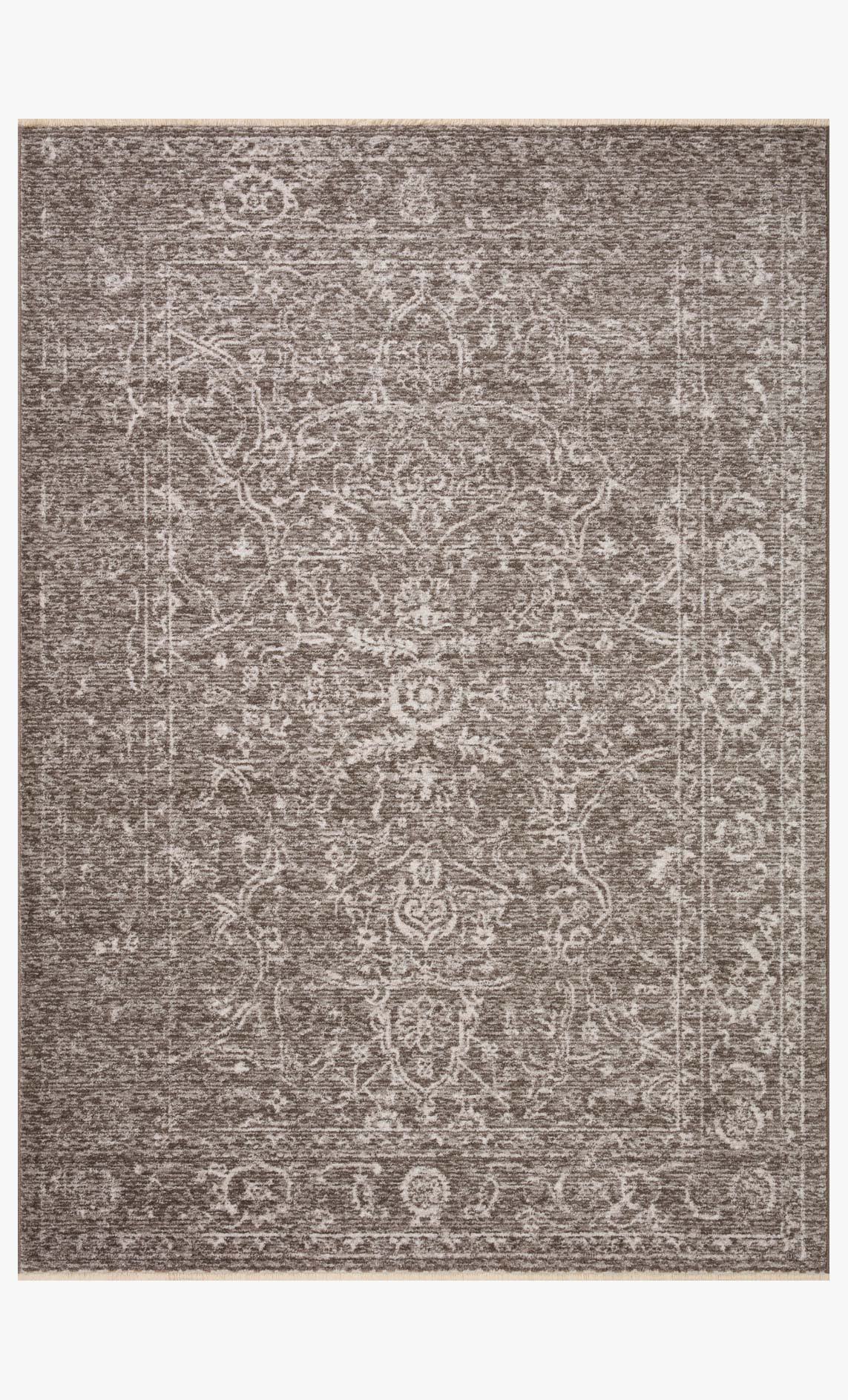 Loloi II Vance Collection - Traditional Power Loomed Rug in Taupe & Dove (VAN-08)