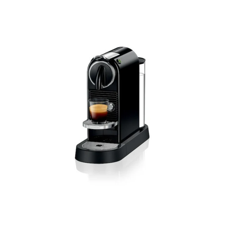 Nespresso Citiz D112 Espresso Machine with One-Touch Brewing (Black)