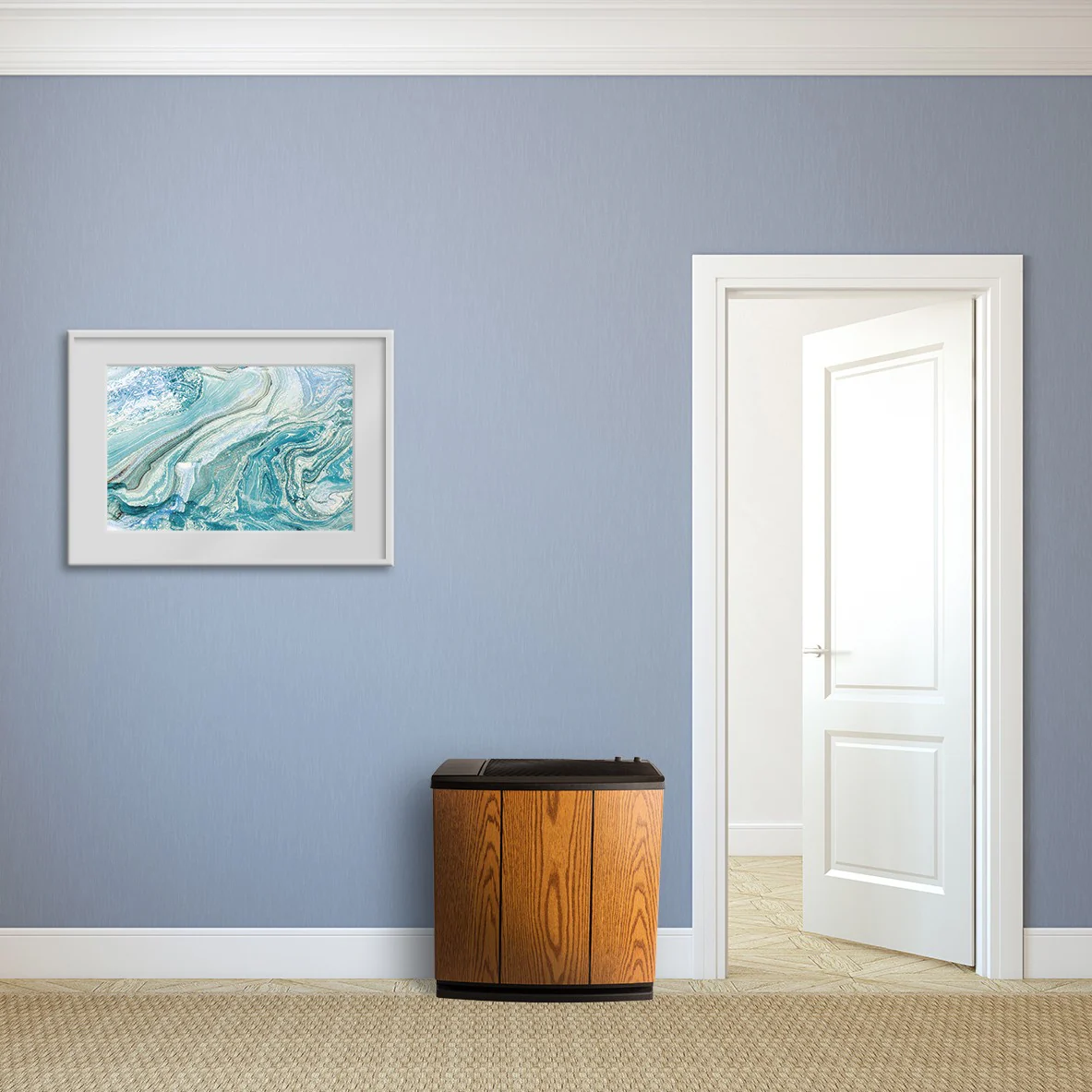 AIRCARE Alliance 5.4 Gal. Evaporative Whole House Console Humidifier