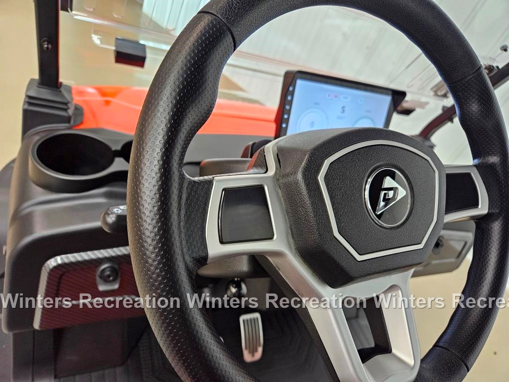 2025 Denago Rover XL6 Lithium Ion Golf Cart, Lava