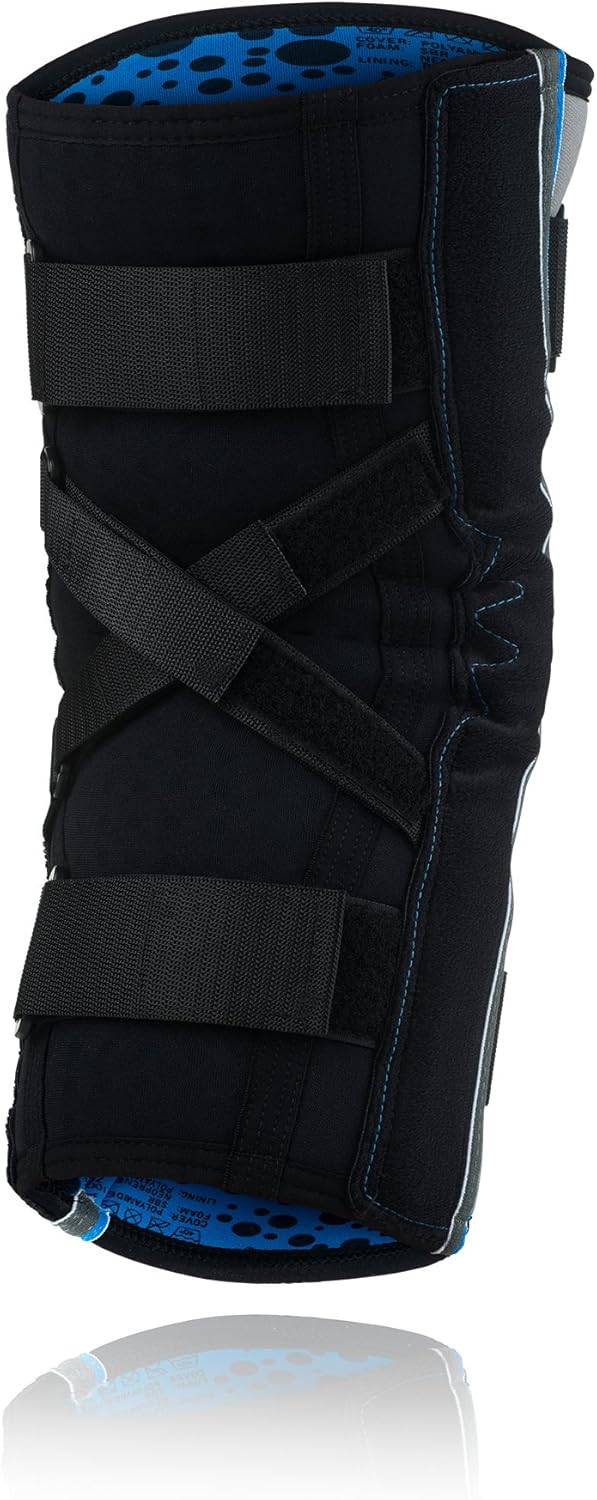 Rehband Unisex's Hyper-X Knee Support-Grey/Black, X-Small