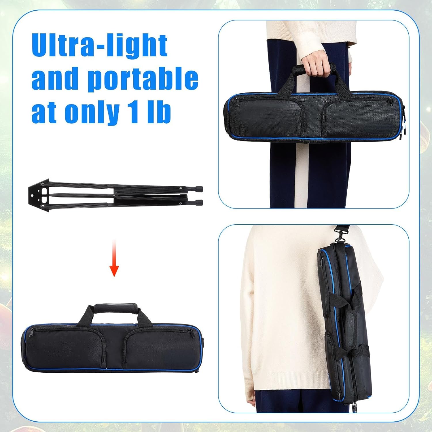 Xinnun 24 Pack Aluminum Tabletop Display Easels 15