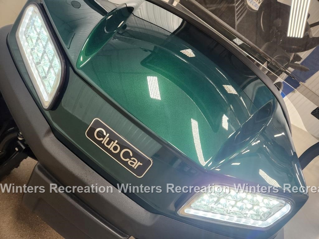 2021 Club Car Tempo Electric ECOXGEAR DELUXE STREET READY Golf Cart, Metallic Jade Green