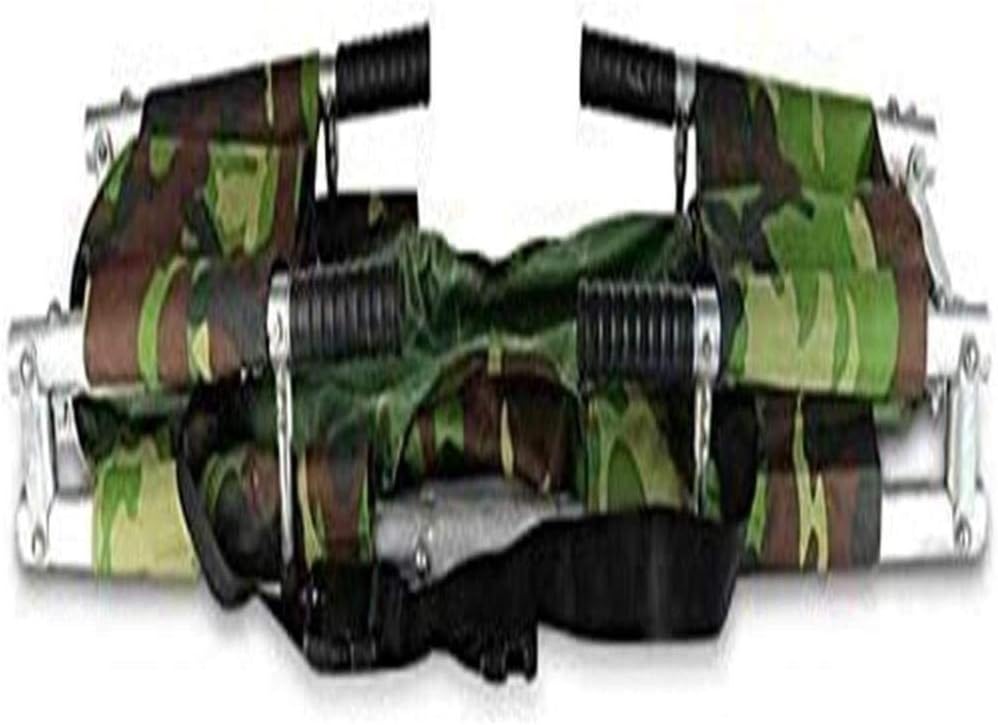 Portable Foldable Stretcher with Steel Support Bars - 330 lb Capacity for Hospital & Ambulance Use - Compact Emergency Rescue Equipment