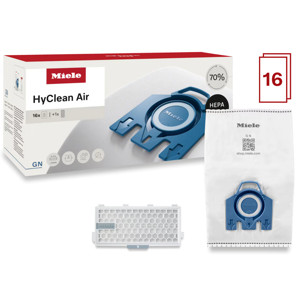 Miele HyClean Air Performance Packs GN