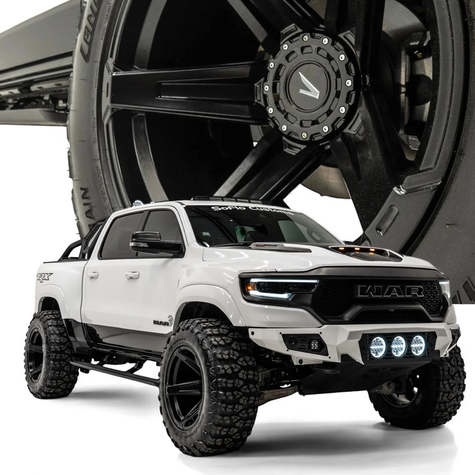 BLACK APOCALYPSE RAM 1500 TRX WHEELS
