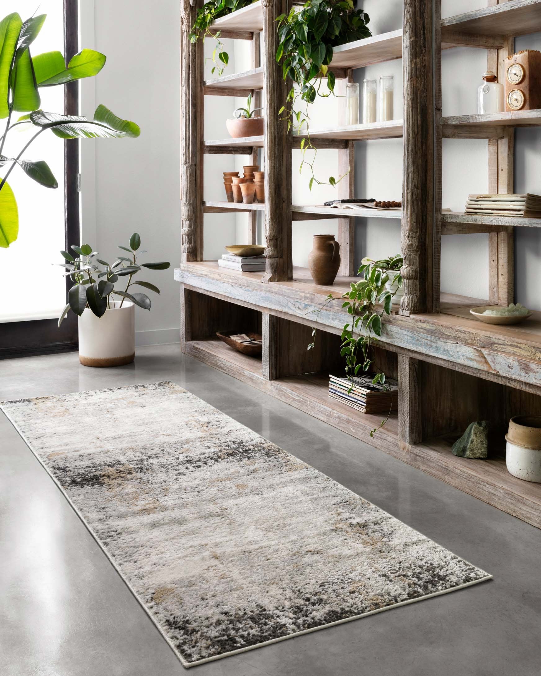 Loloi II Alchemy Collection - - Power Loomed Rug in Granite & Gold (ALC-02)