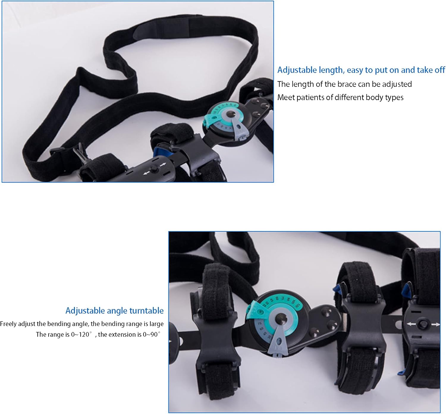 ROM Hinged Elbow Brace Arm Support Splint Orthosis Surgery Recovery Ligament and Tendon Repairs and Dislocation Brace Align for Dislocated Arm Surgery Injury,Right