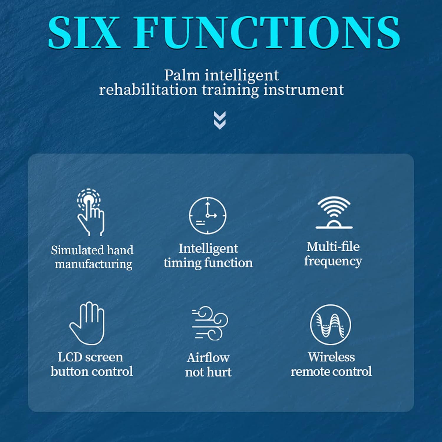 Training Stroke Hand Splint, Rehabilitation Robot Gloves Right Side Multiple Modes Easy Use for Home Hospital (S)