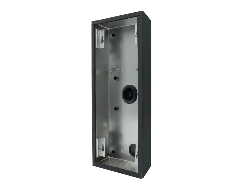 DoorBird D2102V/D2103V/D2101FV Fingerprint 50/D2101FV EKEY/D2101TFV Surface-Mounting Housing Backbox in Anthracite Grey , RAL 7016