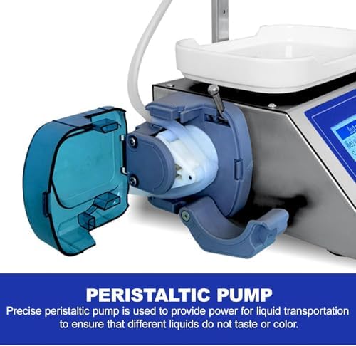 CSY-1200 Peristaltic Pump Filling Machine - High Precision Liquid Dispenser for Perfume, Nail Polish, Glue, Ink - Adjustable Flow Rate, Ideal for Cosmetic & Industrial Use