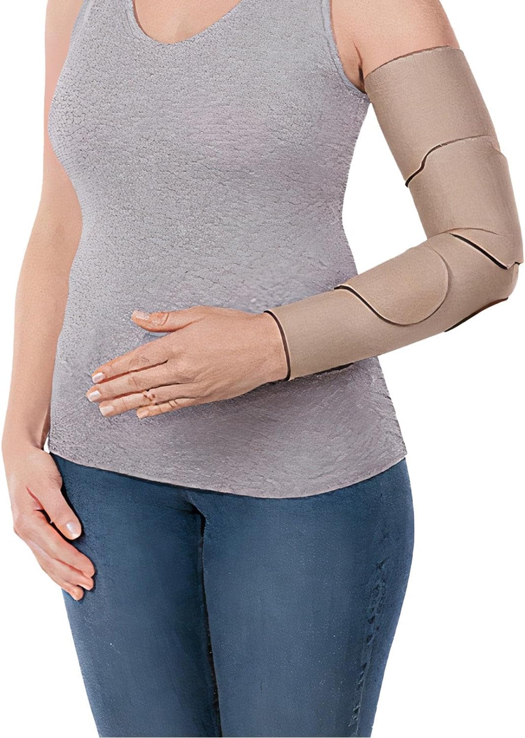 Juzo Short Stretch Compression Wraps, 30-60 mmHg, Arm Wrap, Double Sided | Medical Wrap Bandage for Treatment of Moderate to Extreme Varicosities, Edema & Lymphedema | Large Long