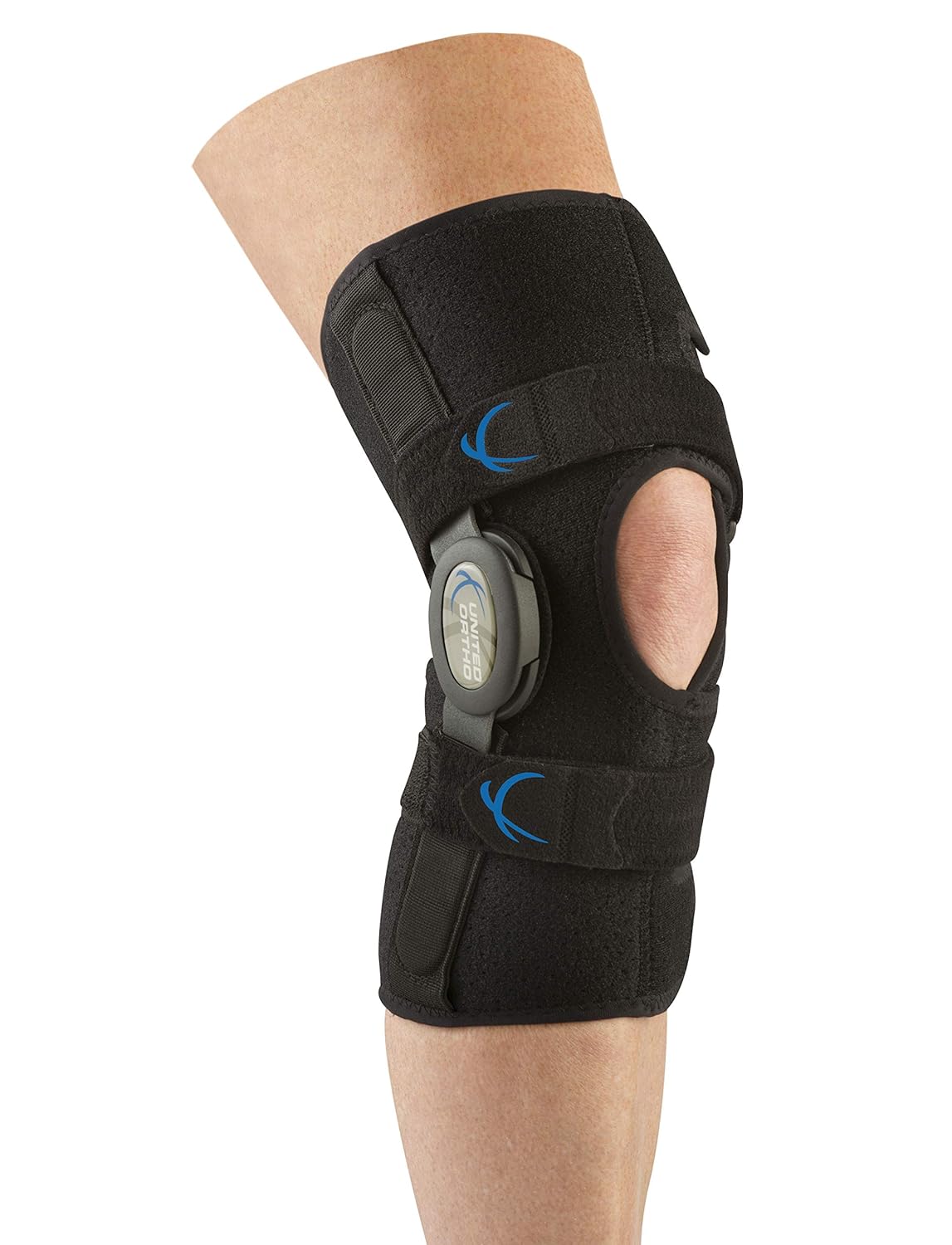 United Ortho 300140-08 Short KulSkyn Wraparound Hinged Knee Support Brace, X Large