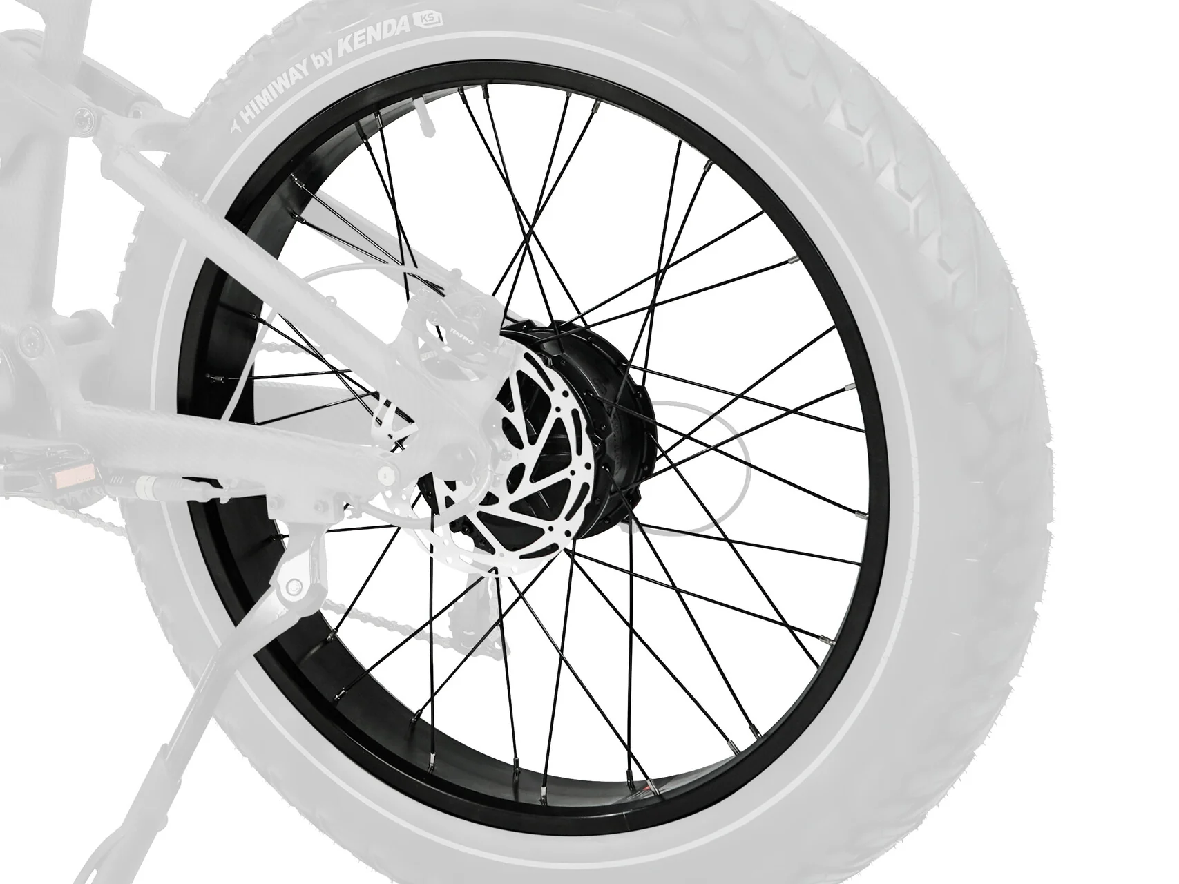 Himiway Rear Wheel - No Tire & Tube & Brake Rotor & Freewheel