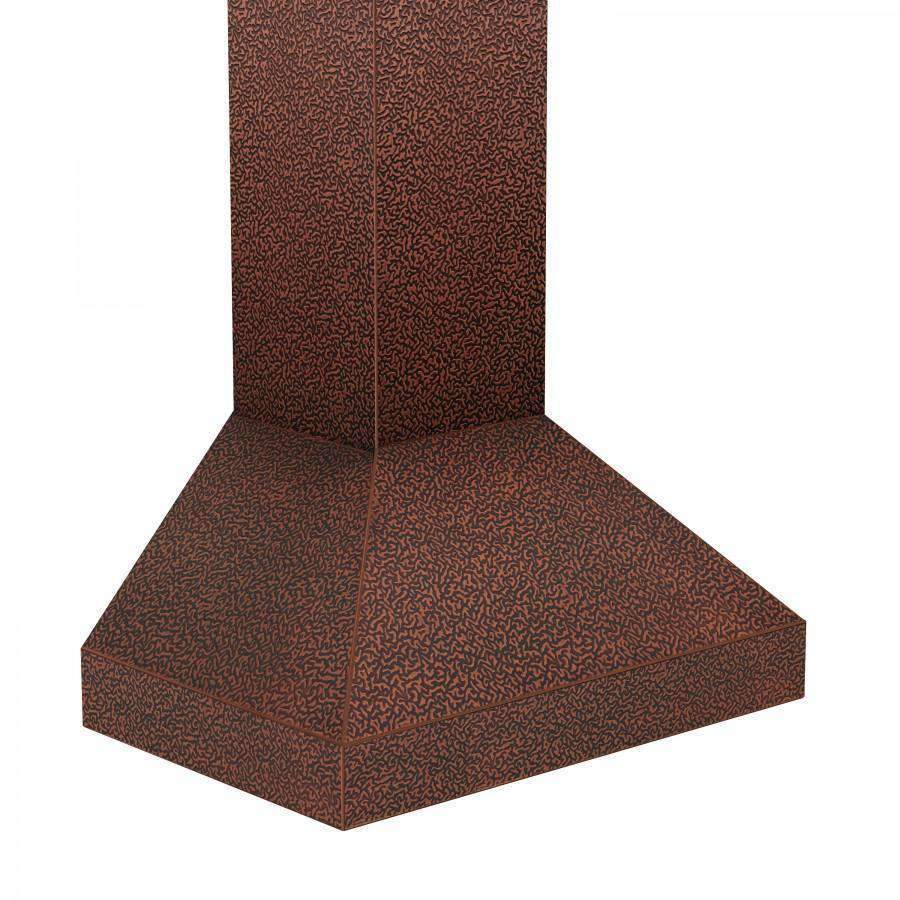 ZLINE 36-Inch Copper Wall Range Hood with Crown Molding (8667E-36)