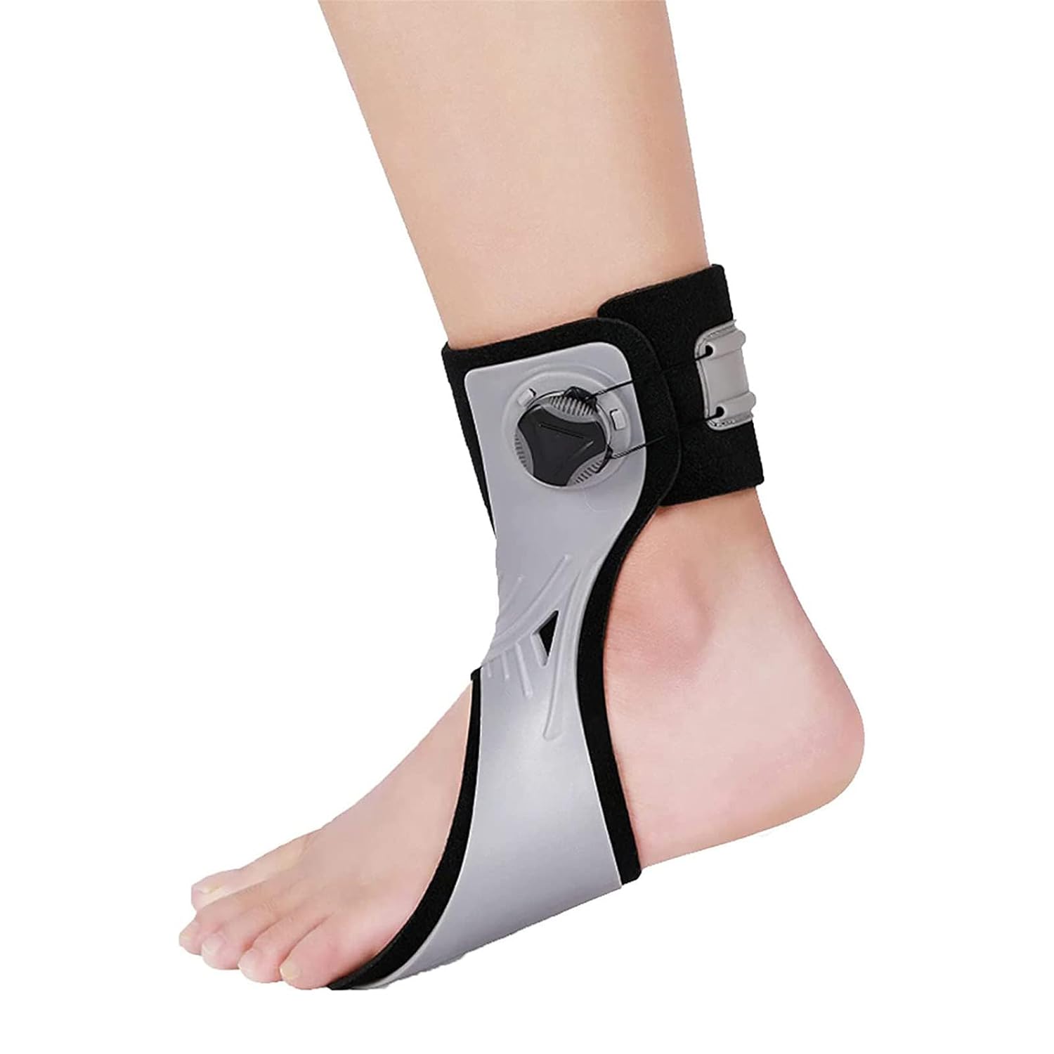 Foot Drop Orthosis, Adjustable Ankle Orthosis Splint Support, Drop Foot Brace Orthosis, For Foot Drop Plantar Fasciitis Achilles Tendonitisinjury Recover (Left S)