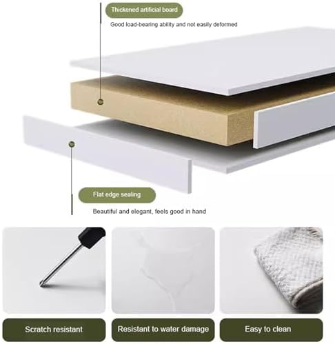 Table with Wheels，Over Bed Desk Height Adjustable 65-95cm Food Tray Desk Rolling Medical Table Standing Over Bed Table King Size Stretchable Lazy Design(Color:Wood)