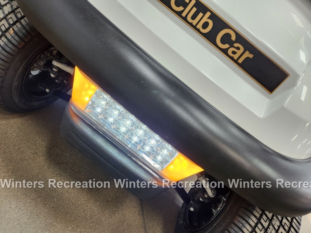 2020 Club Car Precedent Gas-EFI STREET READY Golf Cart, White