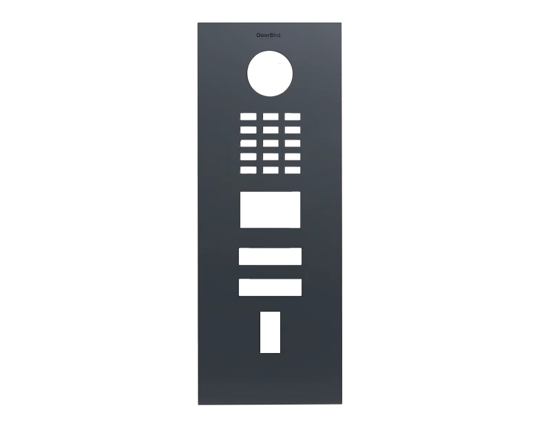 DoorBird D2102FV Fingerprint 50/D2102FV EKEY Front Panel in Anthracite Grey