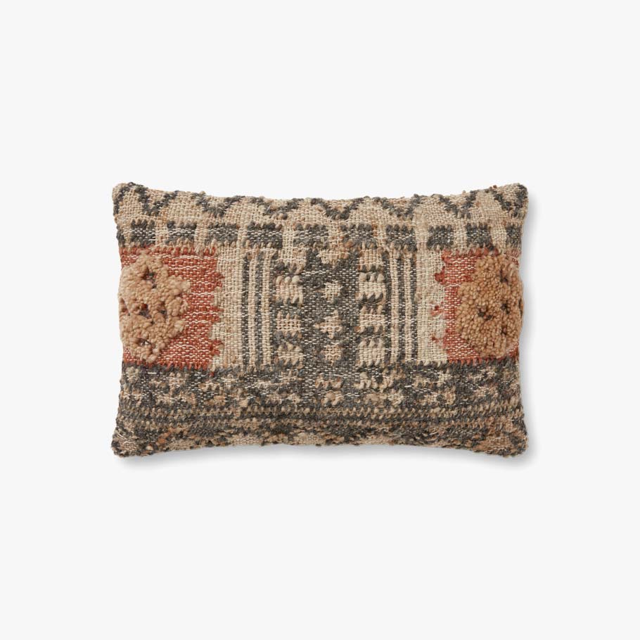 Loloi Pillows Collection - Pillows Hand Woven Rug in Charcoal (PLL0041)