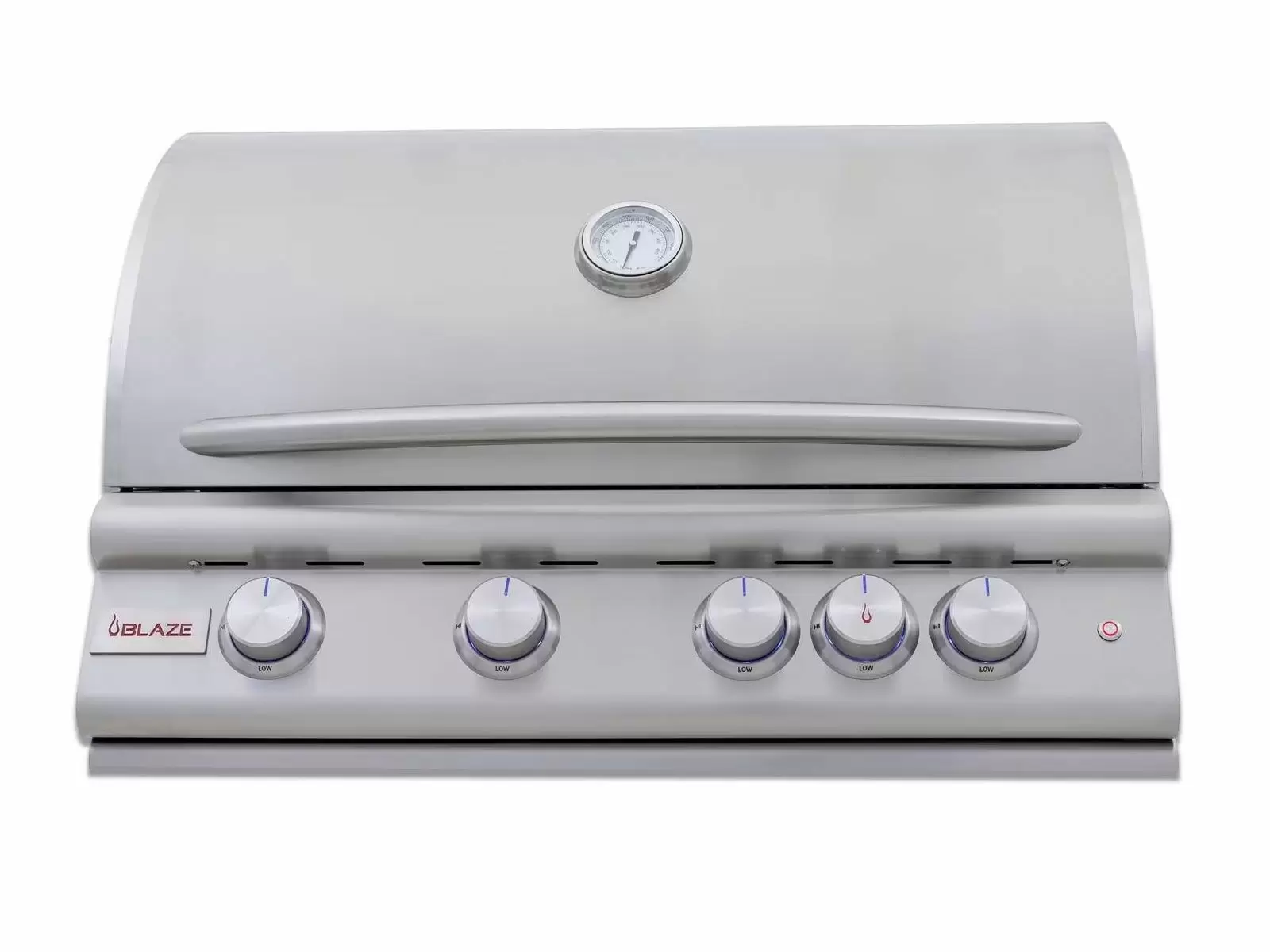 Blaze LTE+ Marine Grade 32-Inch 4-Burner Built-In Gas Grill With Rear Infrared Burner and Lift-Assist Hood (BLZ-4LTE3MG-NG)