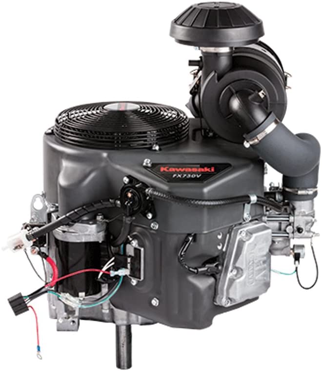 Kawasaki Vertical 23.5 HP 726cc V-Twin Engine ES 15amp 1-1/8
