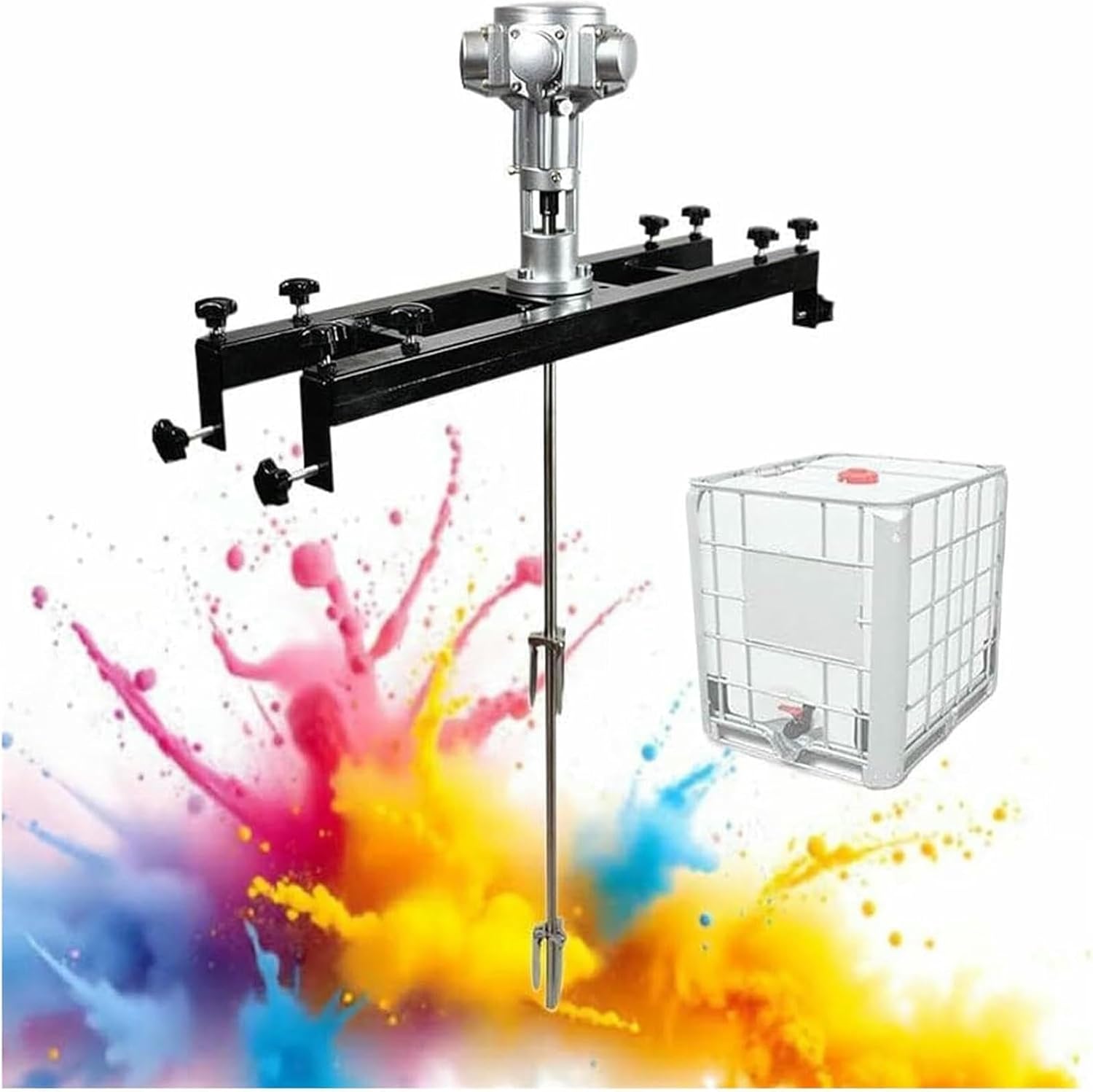 Air Agitator IBC, Electric Tank Mixer Machine, for Paint Coating Materials Viscous Liquid Ink Dissolver*