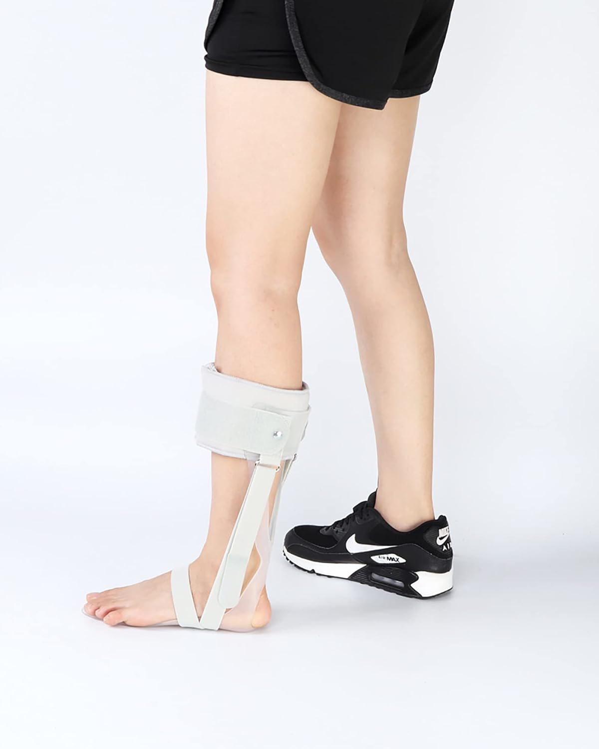 Foot Drop Orthosis Immobilizer Ankle Brace Support Foot Varus Valgus Splint Stretch Boot for Relieve Pressure,Left,L (Right L)