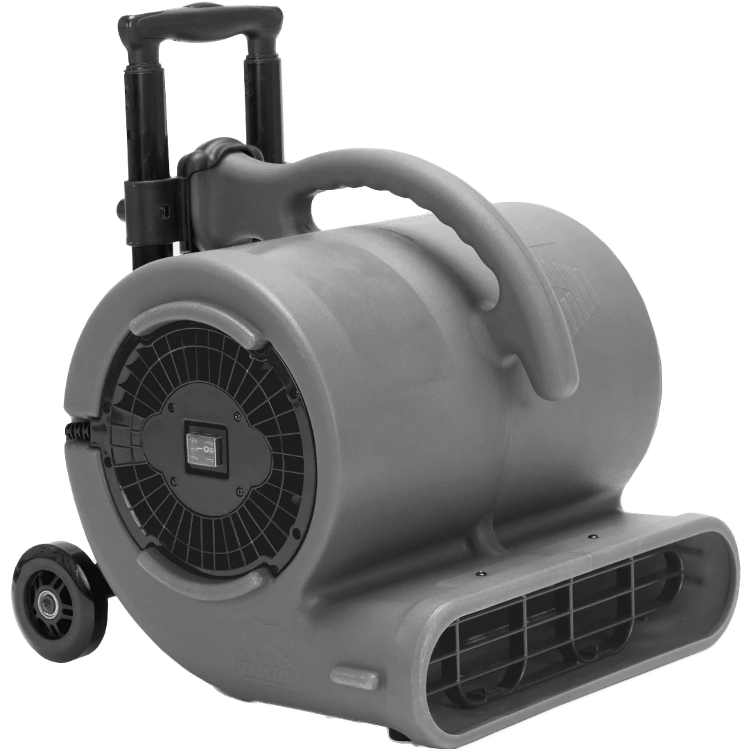 B-Air VP-50H 1/2 HP Air Mover w/ Handle and Caster Wheels