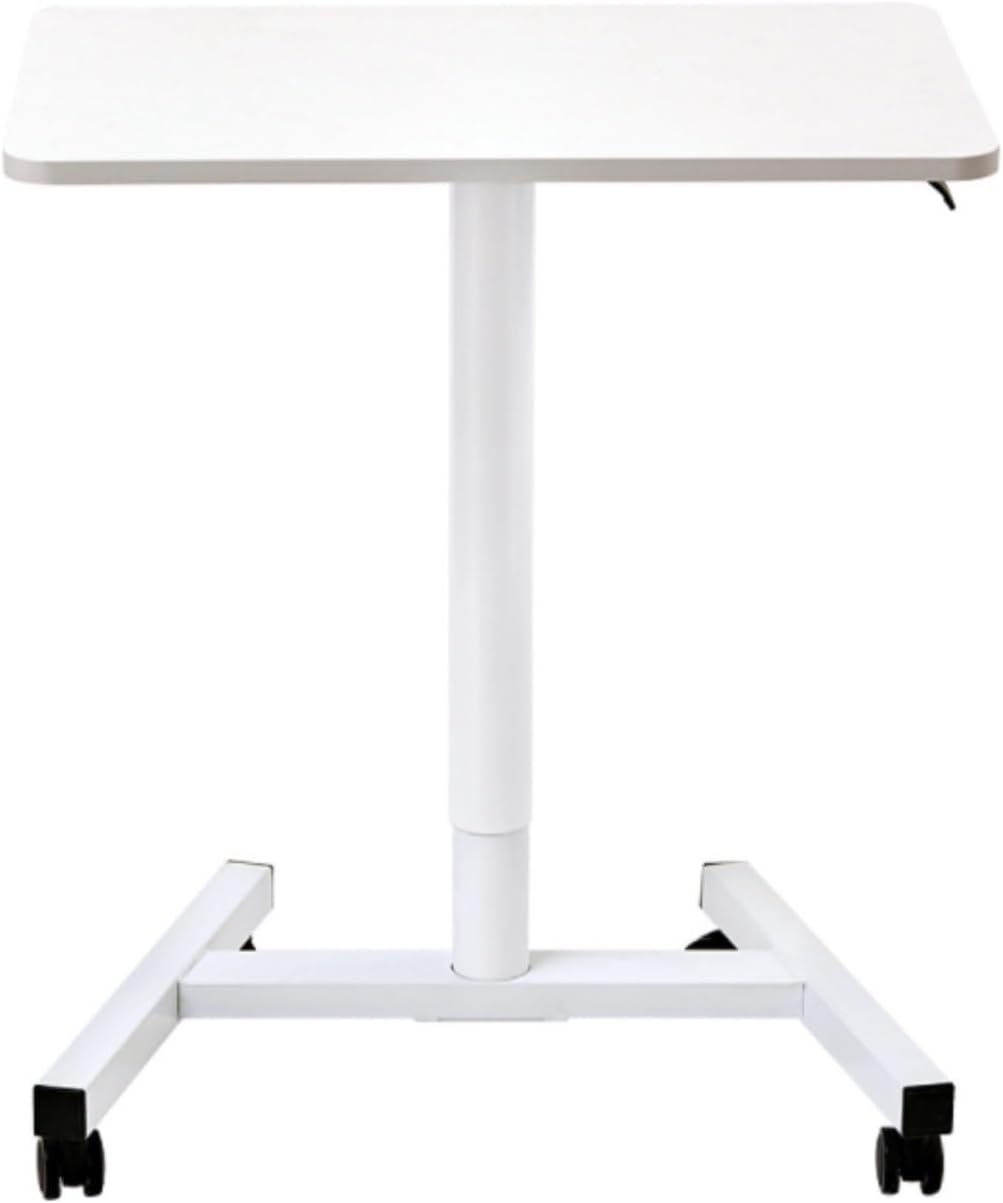 Overbed Bedside Table Side Table Height Adjustable Mobile Standing Desk Lifting Overbed Bedside Lightweight Home Hospital Use
