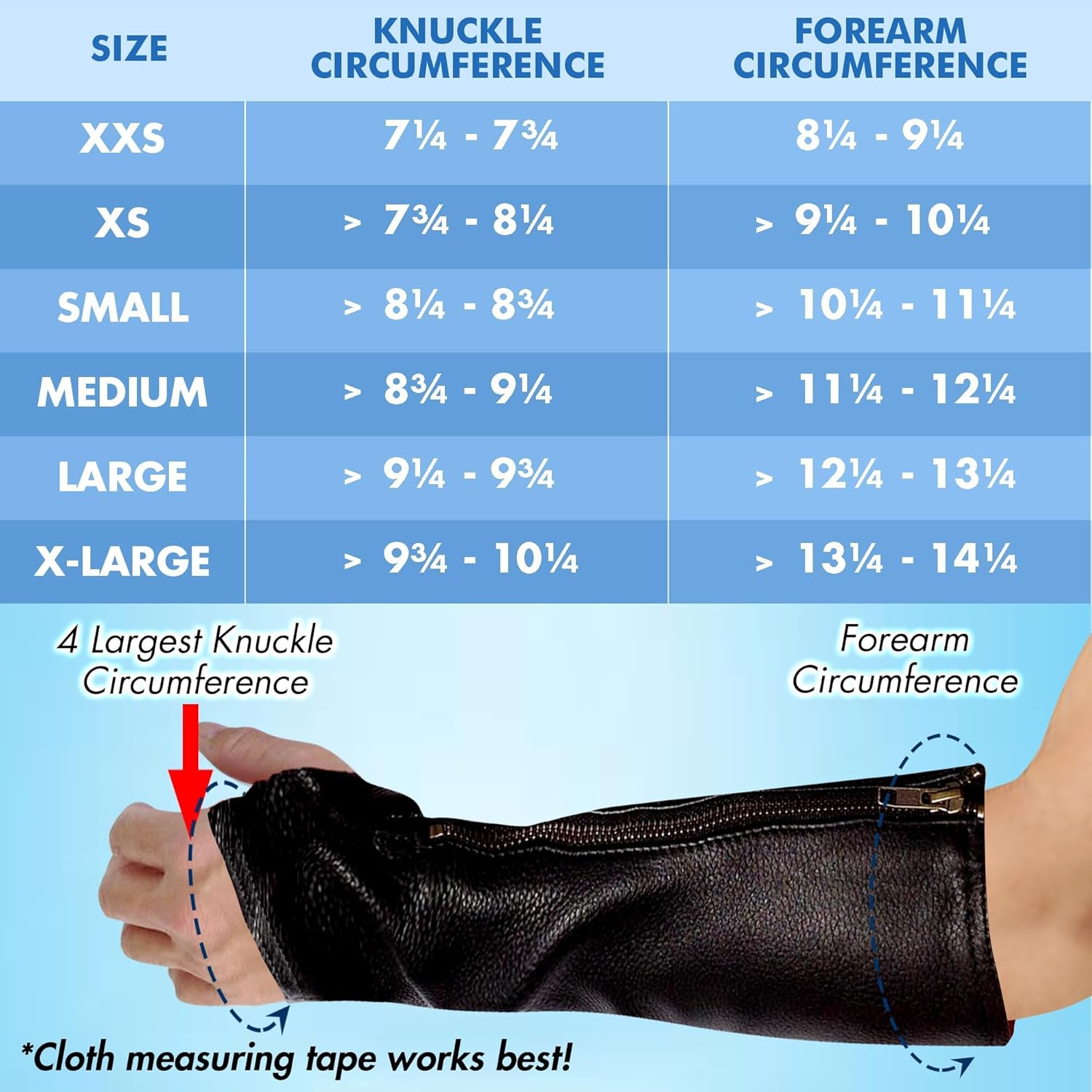 Arm Chaps Leather Protective Sleeves Arm Guard - Prevent Cuts, Scratches & Bruises - Genuine Cowhide - Ideal for Gardening & Construction - Left & Right Form-Fitting. Black (1 Pair/X-Small).