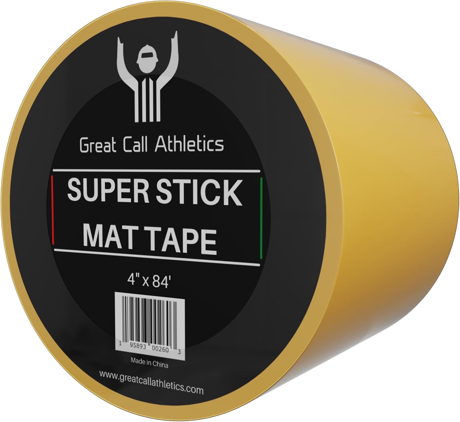 Great Call Athletics | 1 Case of 18 Rolls | Professional Super Stick Wrestling Mat Tape | 4