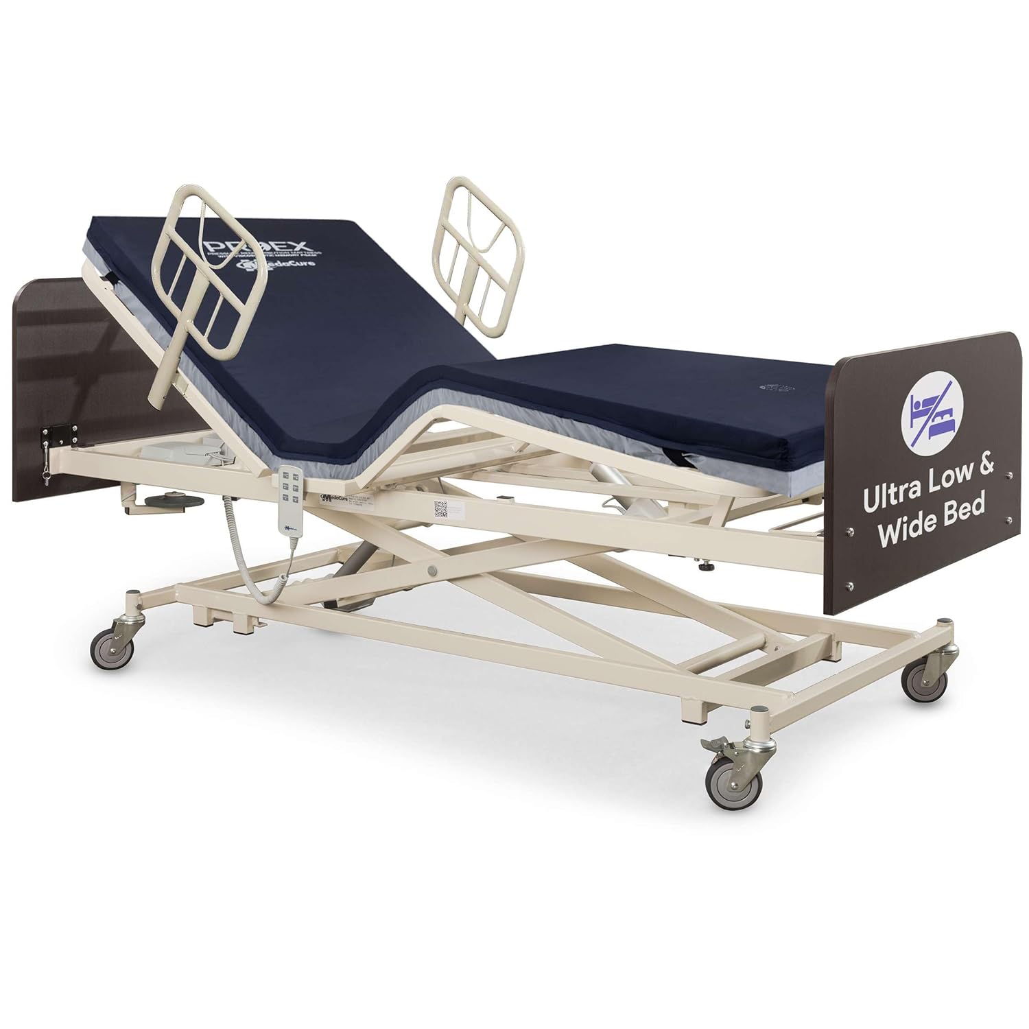 Ultra Low Adjustable Hospital Bed with 42