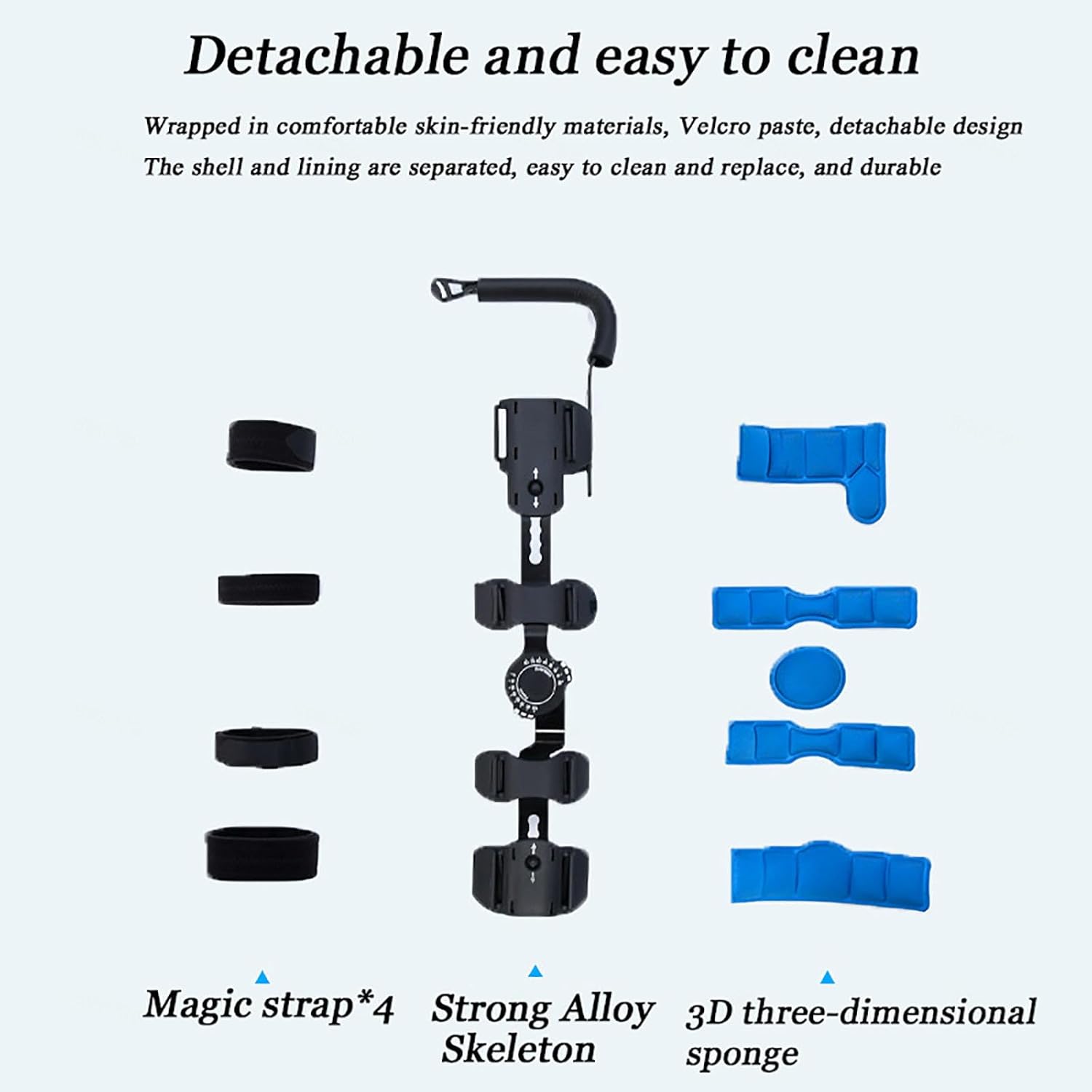 ROM Hinged Elbow Brace Adjustable Post Elbow Splint Immobilizer Arm Support Splint Orthosis Orthotics Arm Injury Recovery, Arm Ligament and Tendon Repairs,Left,Left