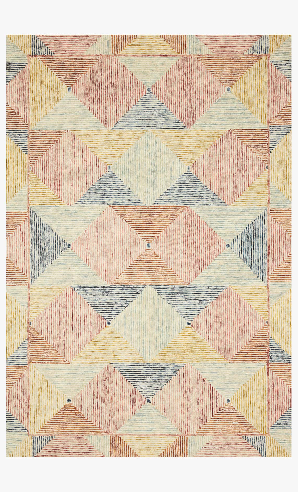 Loloi II Spectrum Collection - Contemporary Hooked Rug in Ivory (SPE-01)