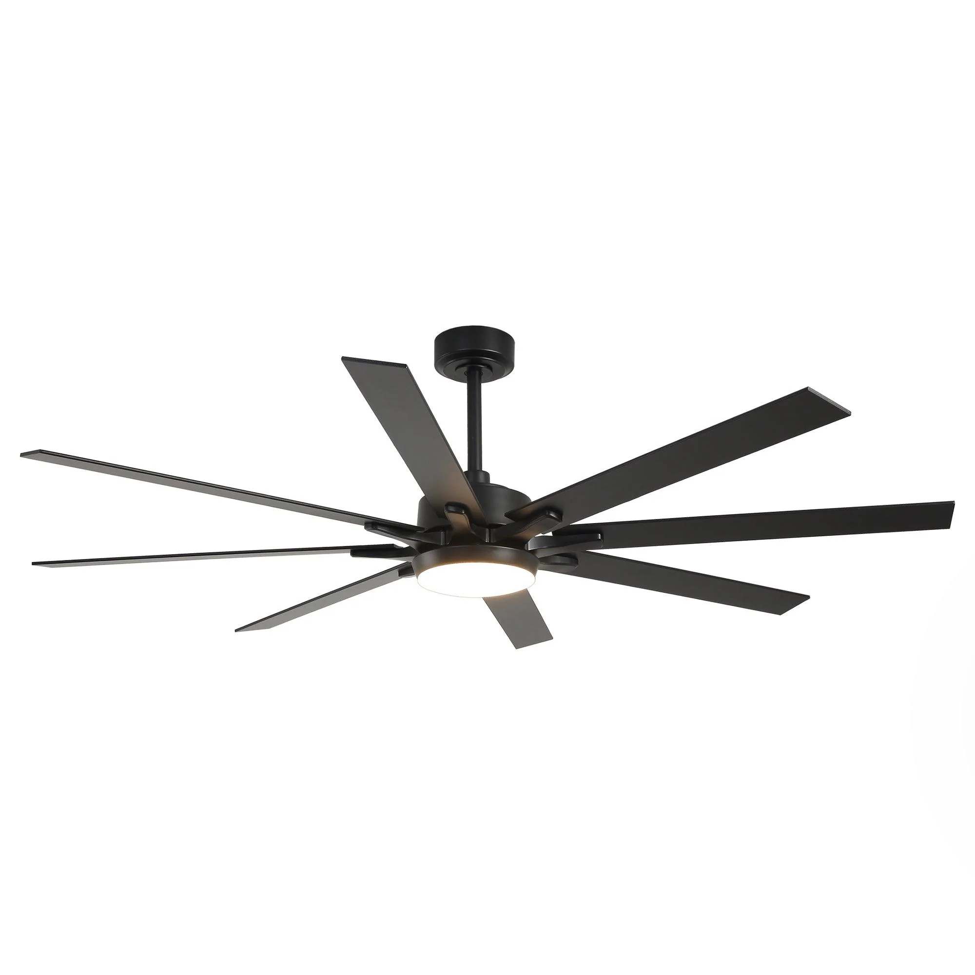 Parrot Uncle 65-Inch Teresa Modern Double-Sided Blades Ceiling Fan with Remote Control and LED Light