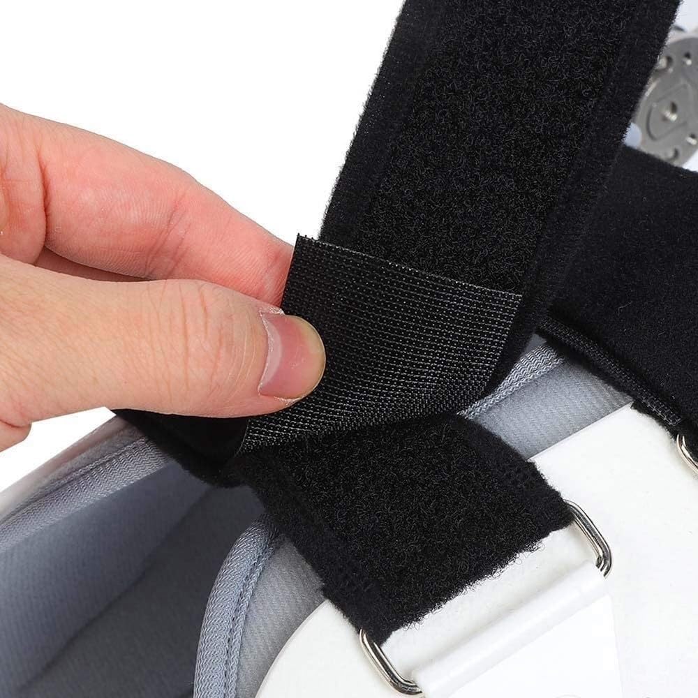 Fracture Recovery Joint Fixation Brace Adjustable Hinged Stabiliser Hip Orthosis Brace Groin Support Sciatica Femoral Injury Post-op Corrector Abduction Rehabilitation(Left)