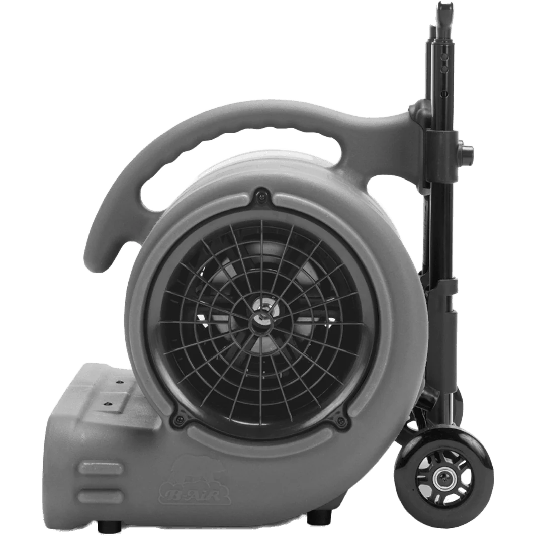 B-Air VP-50H 1/2 HP Air Mover w/ Handle and Caster Wheels