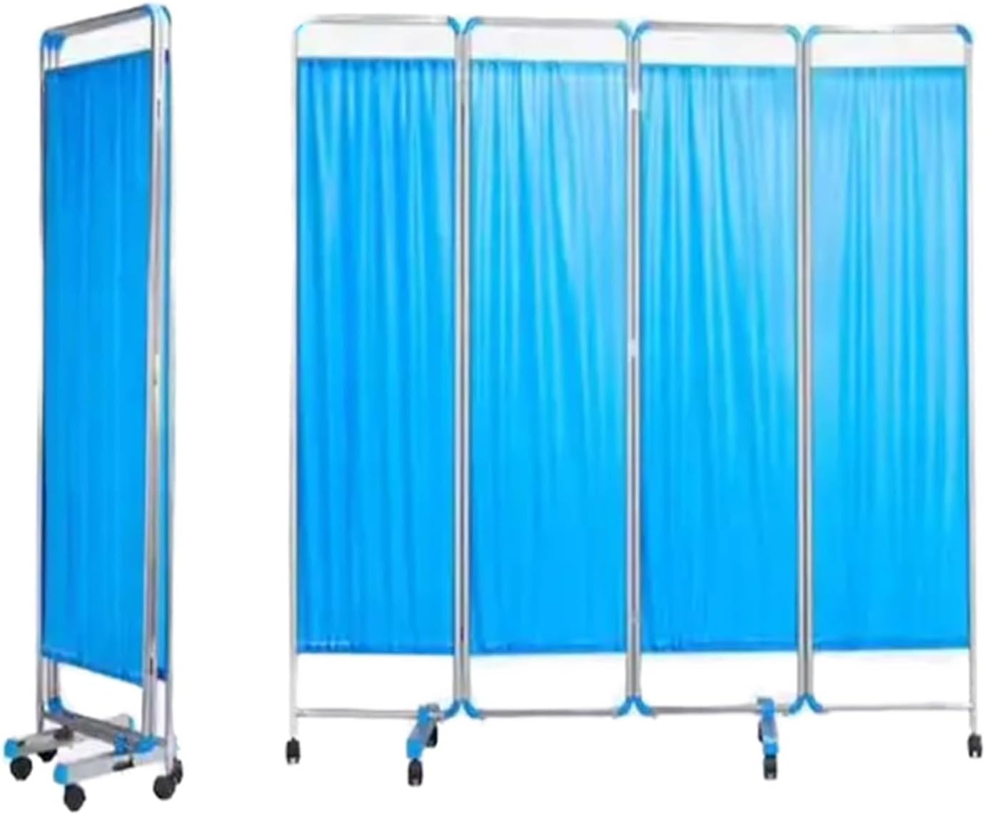 Portable Medical Room Divider with Nylon Fabric, 59
